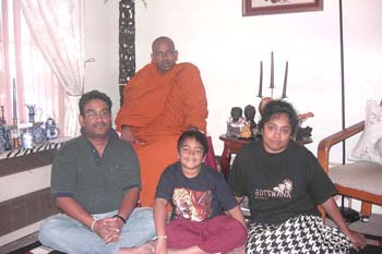 2003 November Dana and blessing ceremony at Pradeep home at Losangeles in USA.jpg